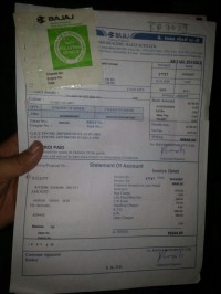 Red Bajaj Pulsar 150 DTSi