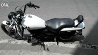 White Yamaha Enticer