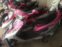 Pink TVS Scooty Pep Plus