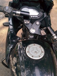Black Bajaj Pulsar 220 DTSi