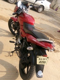 Red Bajaj Pulsar 150 DTSi