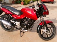 Red Bajaj Pulsar 150 DTSi