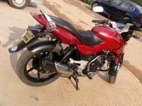 Red Bajaj Pulsar 150 DTSi