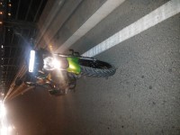 Black & Green Yamaha FZ-S