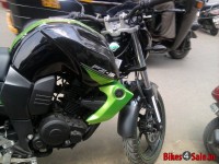 Black Green Yamaha FZ-S