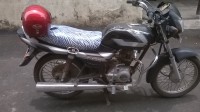 Black Bajaj CT 100