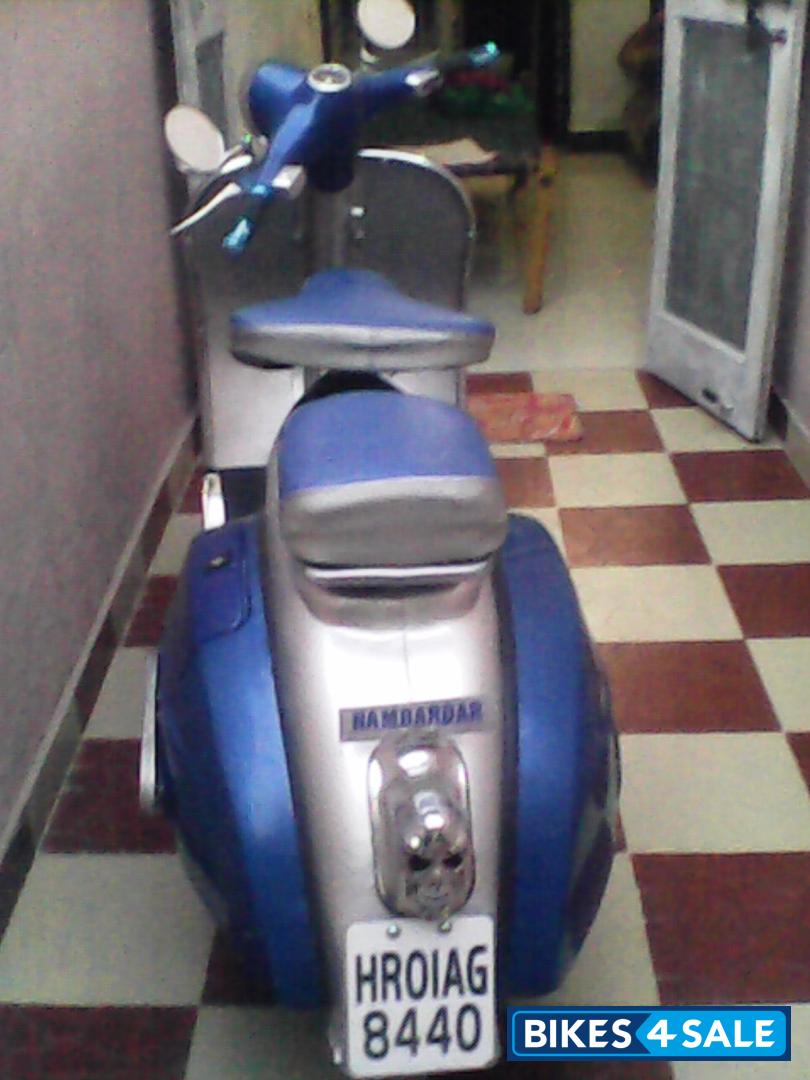 Blue & Silver Bajaj Priya