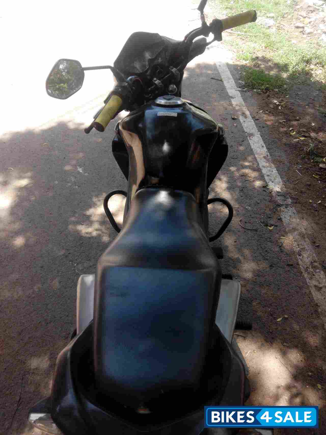 Black Honda CB Twister