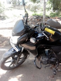 Black Honda CB Twister