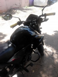 Black Honda CB Twister
