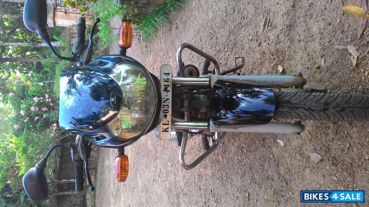 Black With Blue Sticker Bajaj Discover DTSi 125