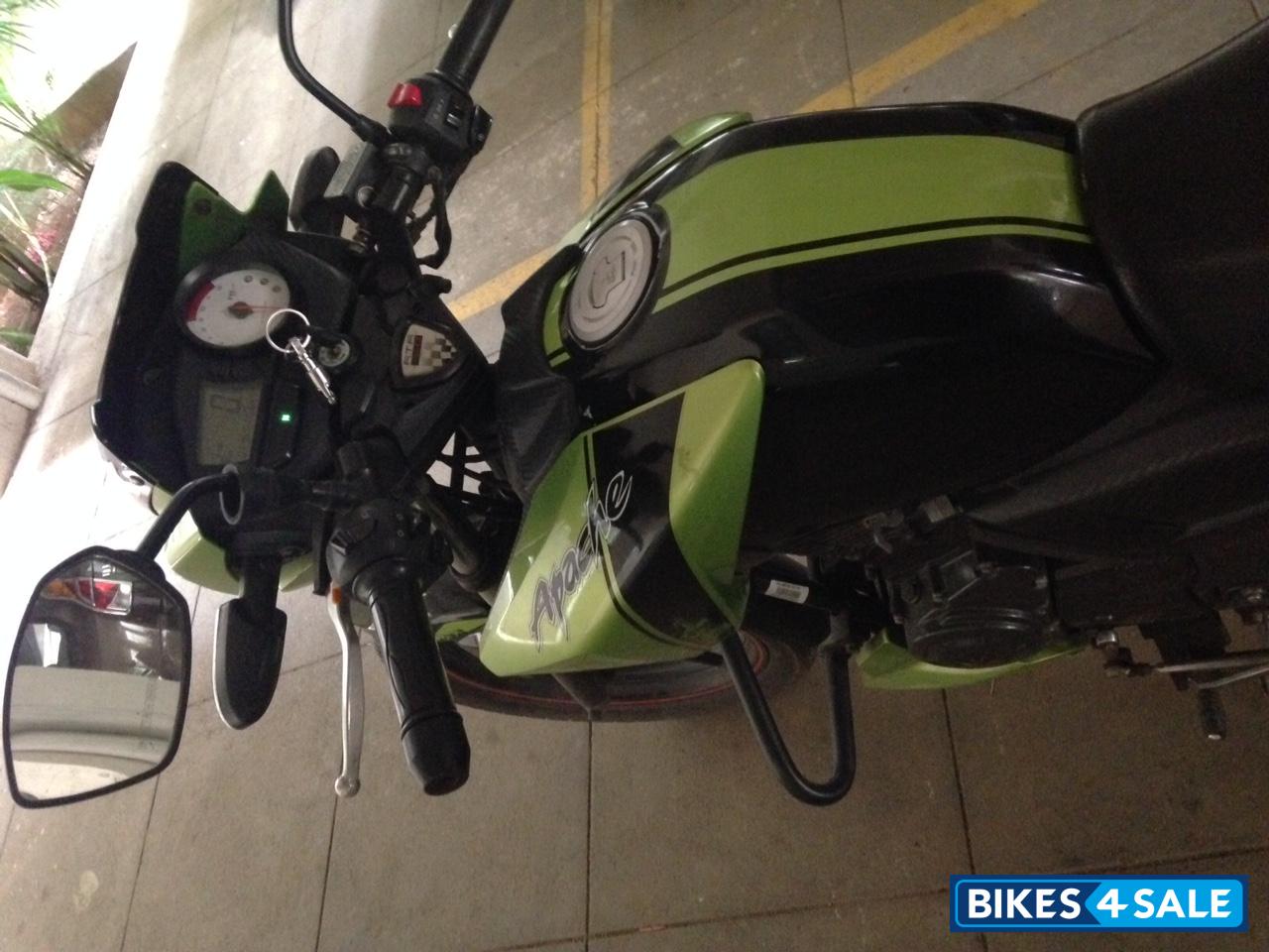 M Green TVS Apache RTR 160 M Green TVS Apache RTR 160