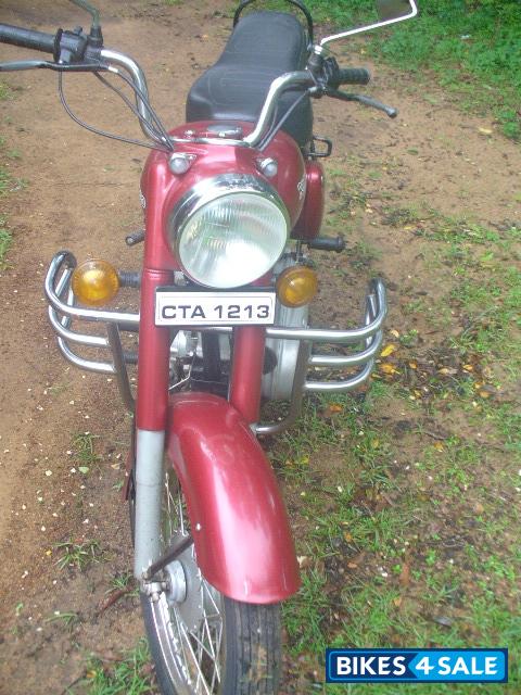 Metallic Red Royal Enfield Bullet Standard 350