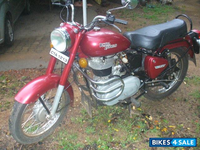 Metallic Red Royal Enfield Bullet Standard 350