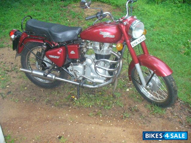 Metallic Red Royal Enfield Bullet Standard 350