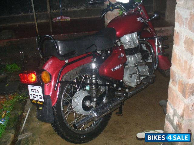 Metallic Red Royal Enfield Bullet Standard 350