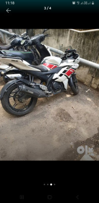 White And Red 50th Year Specia Yamaha YZF R15 V2