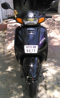 Black Honda Activa