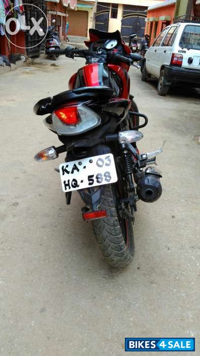 Used 12 Model Tvs Apache Rtr 160 For Sale In Bangalore Id Black And Red Colour Bikes4sale