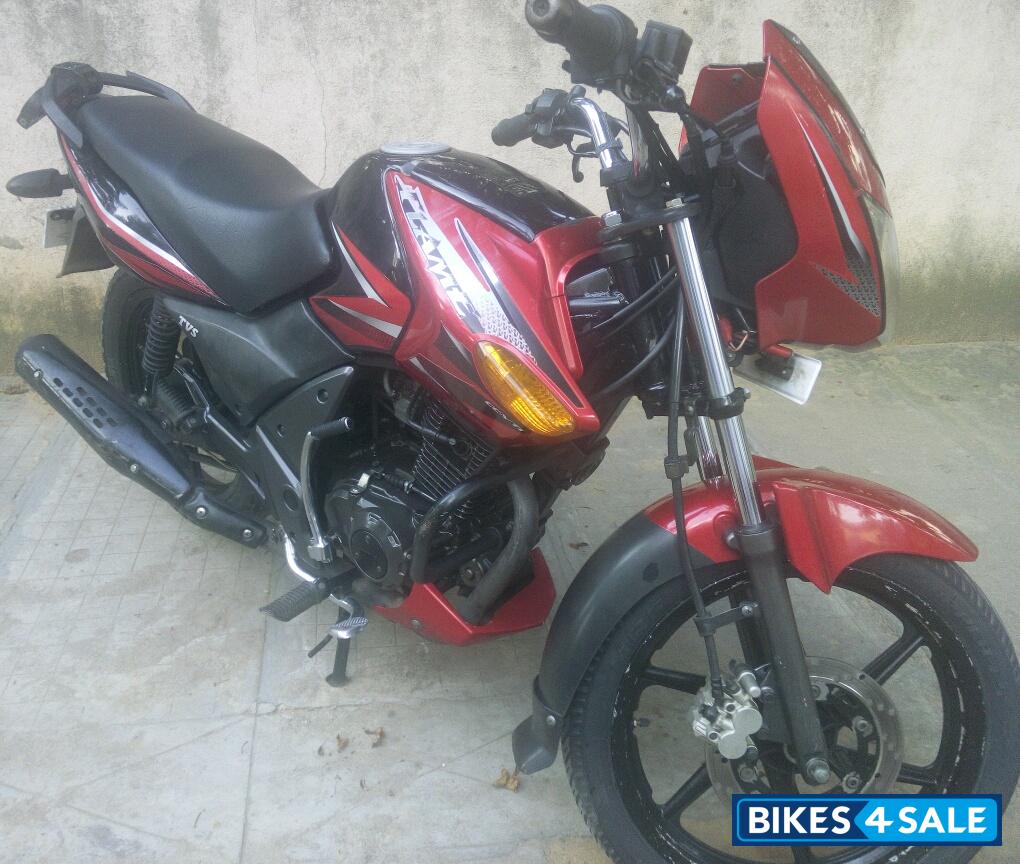 Red TVS Flame 125