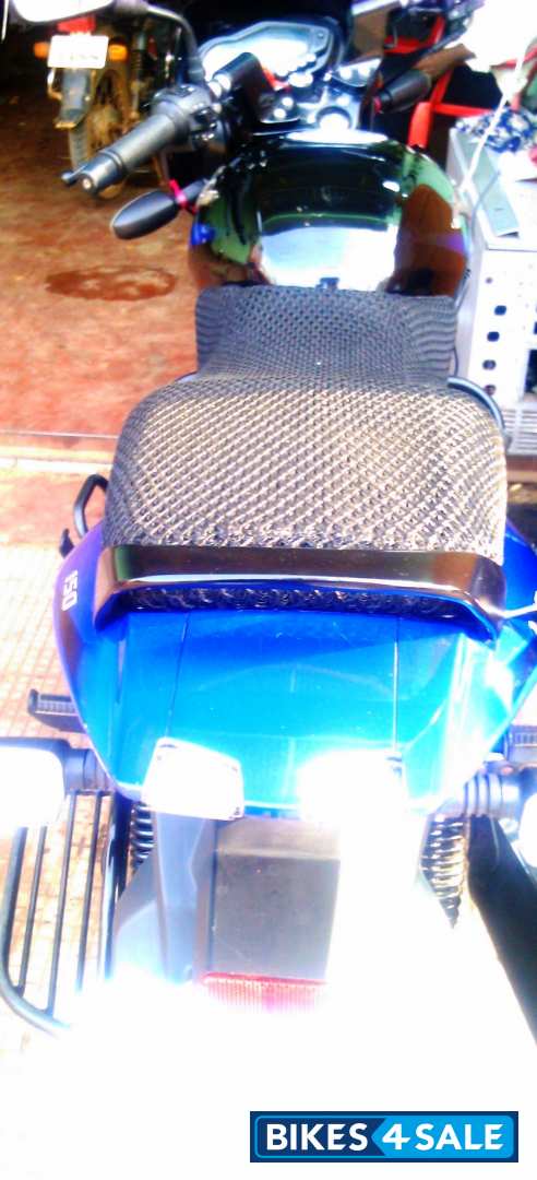 Black Blue Bajaj Pulsar 150 DTSi