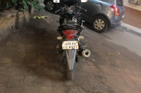 Black Yamaha YZF R15