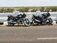 Black And Blue Hero Splendor Plus