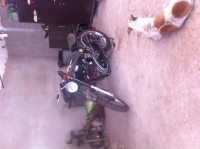 Black Vintage Bike  Matchless