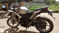 Silver Honda CBR 250R ABS