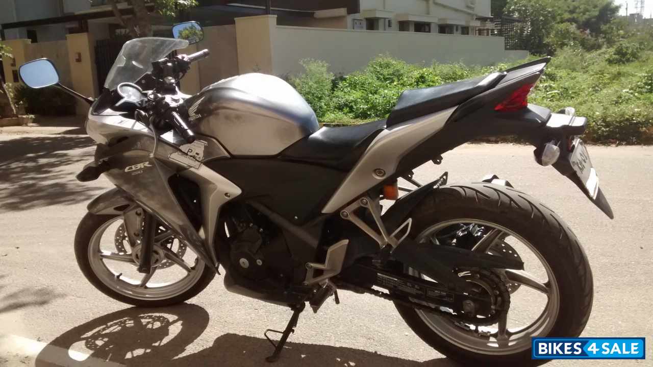 Silver Honda CBR 250R ABS