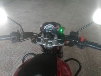 Red-black Yamaha FZ16