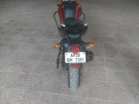Red-black Yamaha FZ16