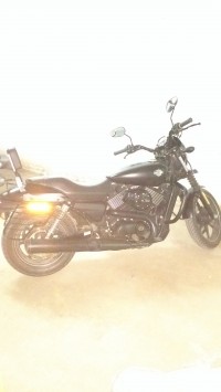 Denim Black Harley Davidson Street 750