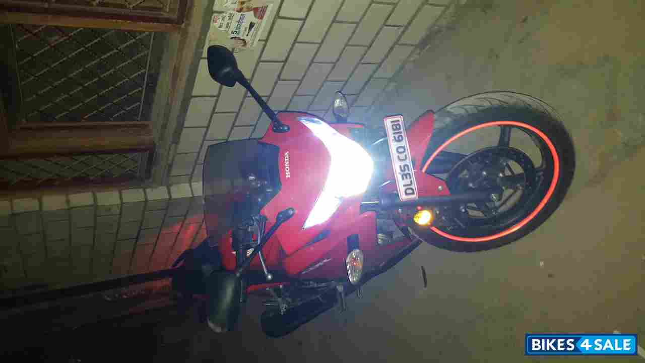 Sports Red Honda CBR 250R
