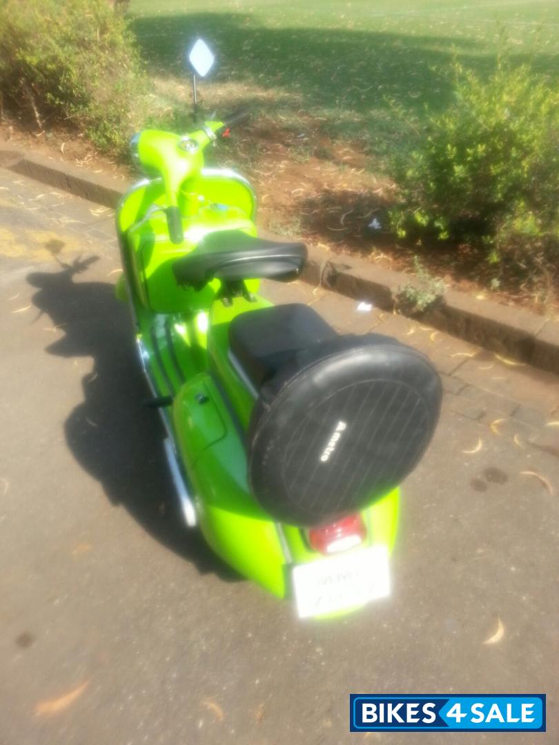 Olive Green Bajaj 150 Scooter