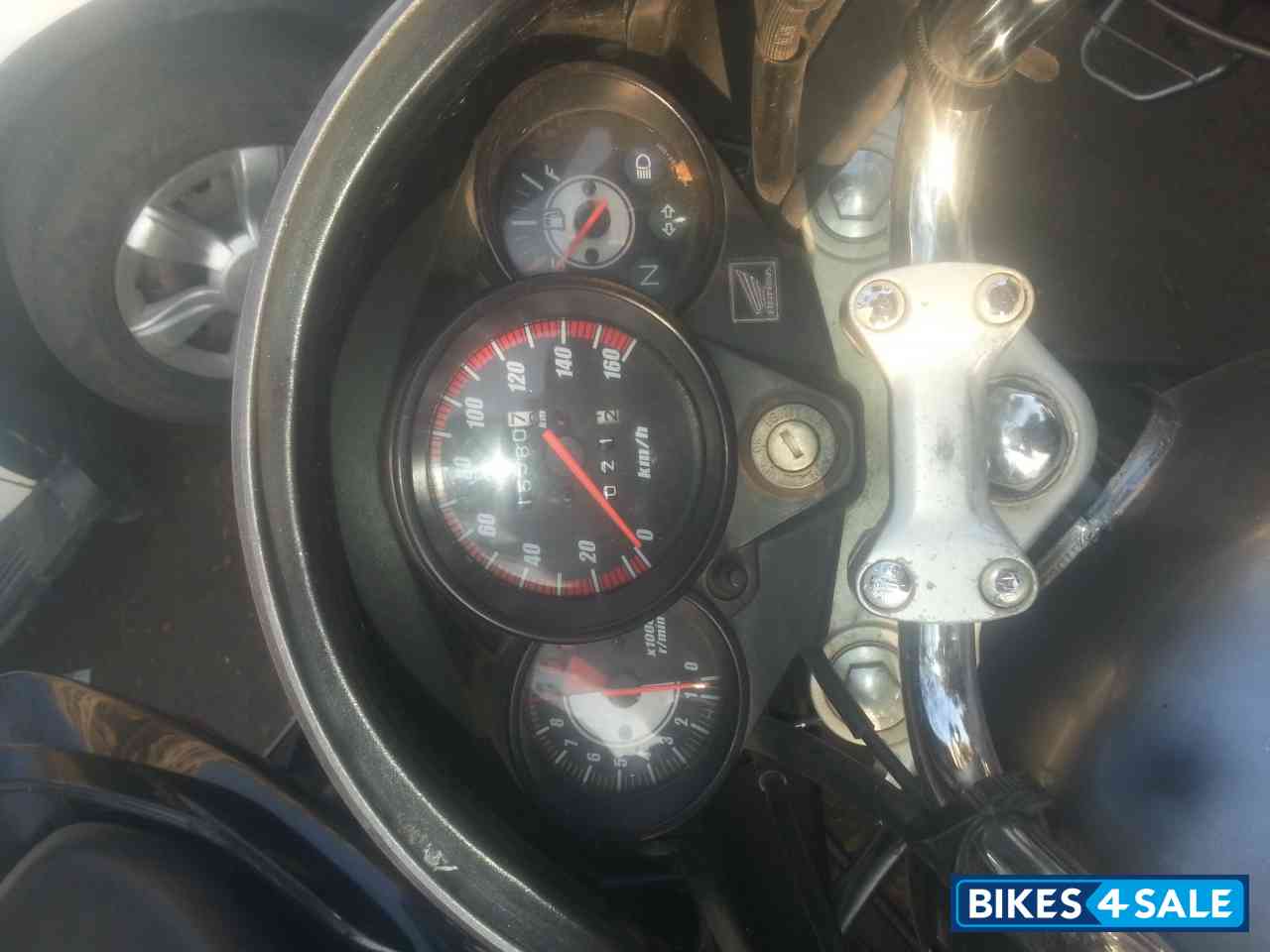 Silver Honda CB Unicorn