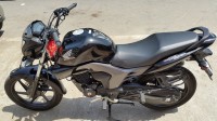 Black Honda CB Trigger