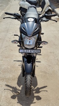 Black Honda CB Trigger