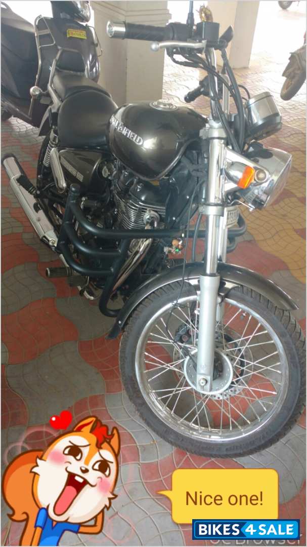 Lighting Royal Enfield Thunderbird 500