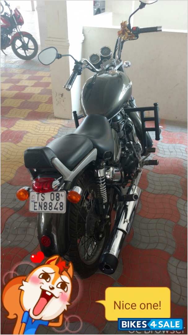 Lighting Royal Enfield Thunderbird 500