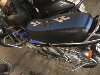 Black Blue Bajaj Aspire