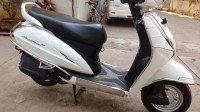 White Honda Activa 3G