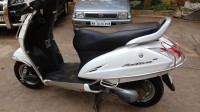 White Honda Activa 3G