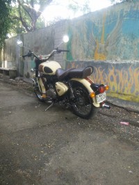 Tan Maroon Royal Enfield Classic 500