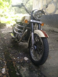 Tan Maroon Royal Enfield Classic 500