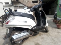 White Suzuki Access 125