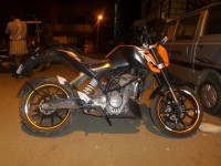 Orange KTM Duke 200