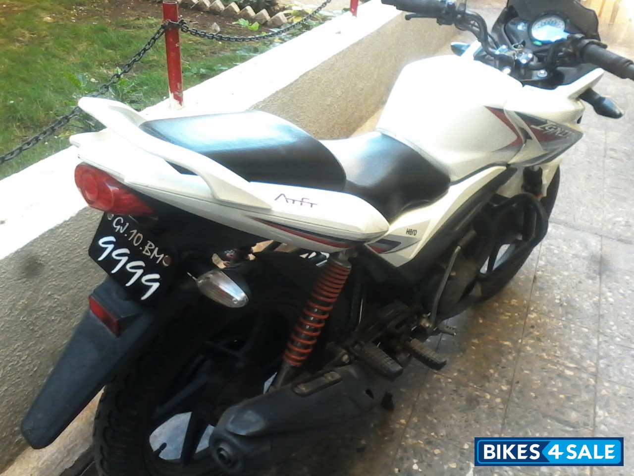 Used 2013 model Hero Ignitor for sale in Jamnagar. ID 126089. White