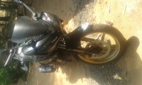 Black Yamaha Fazer