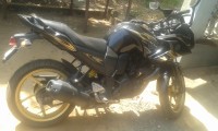Black Yamaha Fazer